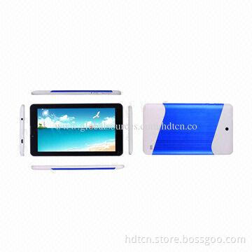 A23 Dual-core Dual-camera Tablet PCs, Cheap Products, 3.7V/4,000mAh Battery Capacity